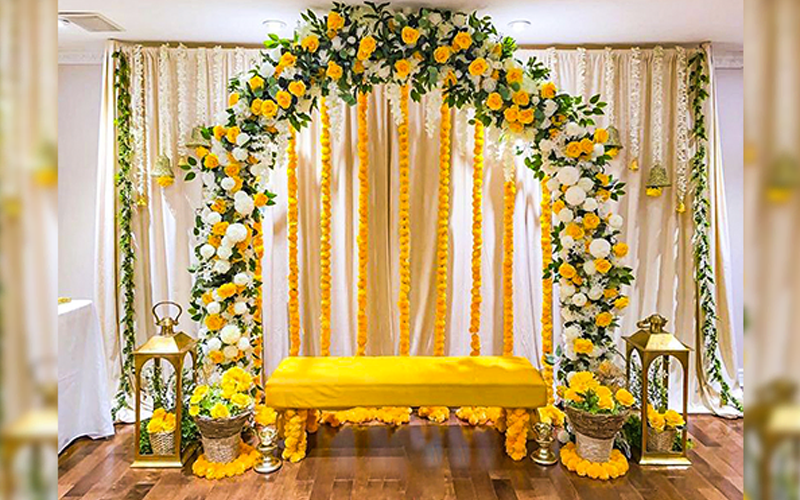 Best Haldi Decoration Services In Noida